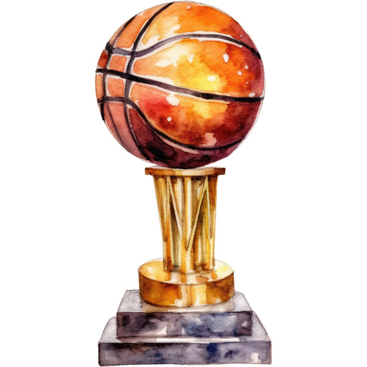 basketball trophy, sports themed, orange, gold, burgundy, deep red, chocolate brown, black, trophy, championship, sports awards, athletic, boys, mens, trophy design, award winning, sports fan, basketball fan, motivational, achievement, victory, sports equipment, court sport, ball sport, realistic, dimensional, 3d effect, sports memorabilia, decorative panel