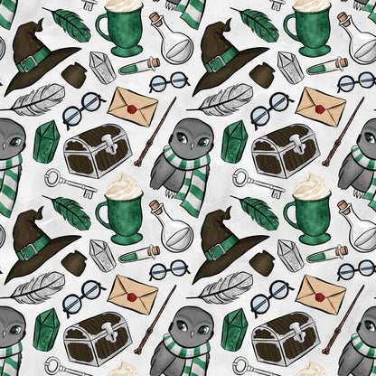 Owl Post Academy Pattern 35 Minky Fabric