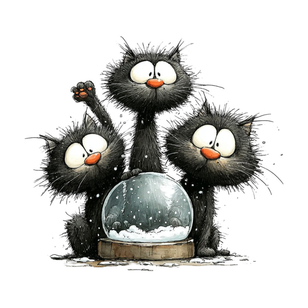 1st Whimsical Christmas Fabric Panel 12