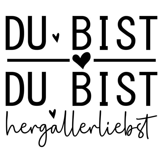 German Sayings Fabric Panel 9