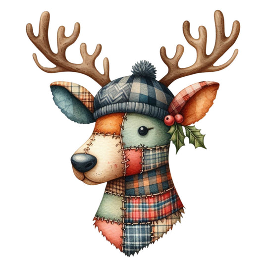 Patchwork Christmas Fabric Panel 22