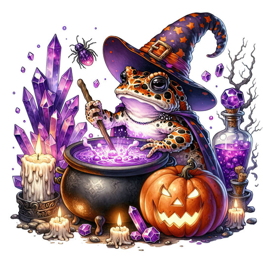 Halloween Wonder Animals Fabric Panel 65