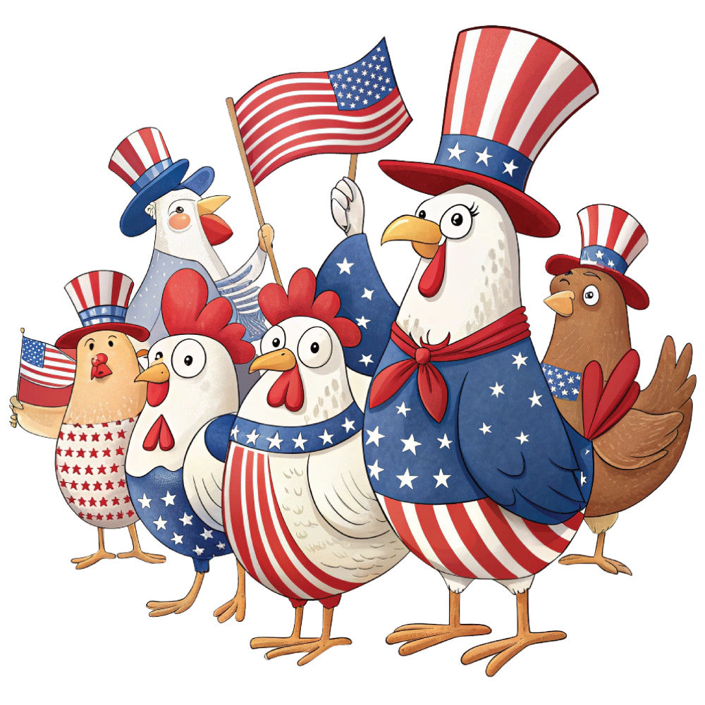 4th of July Design Fabric Panel 3