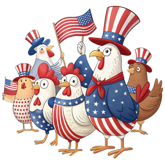 4th of July Design Fabric Panel 3