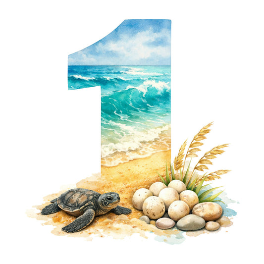 beach scene, ocean waves, sea turtle, coastal, turquoise blue, sandy beige, sky blue, white foam, tropical, nautical, summer, seaside, nature, wildlife, animals, sea life, seashore, sandy beach, aquatic, ocean themed, coastal living, vacation, travel, whimsical, watercolor style, decorative panel, wall hanging, beach house, marine life, shells and stones