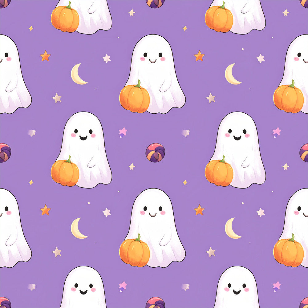 Twilight Enchanted Halloween Pattern 3 Minky Fabric