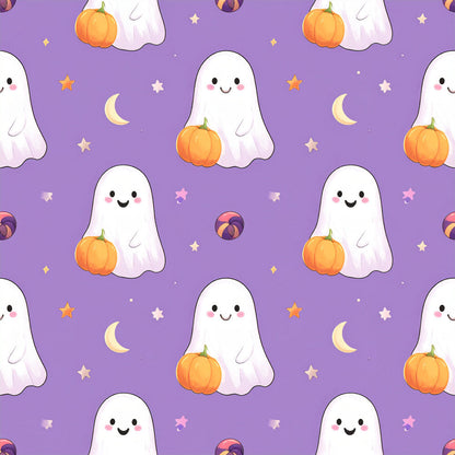 Twilight Enchanted Halloween Pattern 3 Minky Fabric