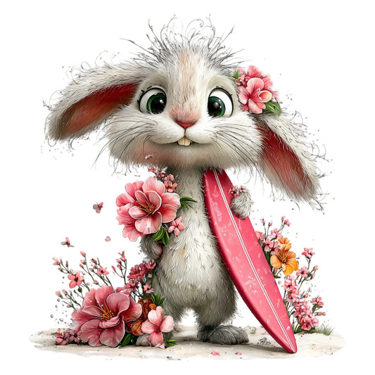 white cat, fluffy cat, cute cat, pink flowers, coral pink, rose pink, red accents, floral design, whimsical, animal theme, cat illustration, botanical, spring flowers, garden theme, pastel colors, children's design, playful, decorative panel, wall hanging, baby quilt, girl's quilt, feminine design, flower motifs, peonies, delicate flowers, ribbon accent, artistic illustration, fantasy theme