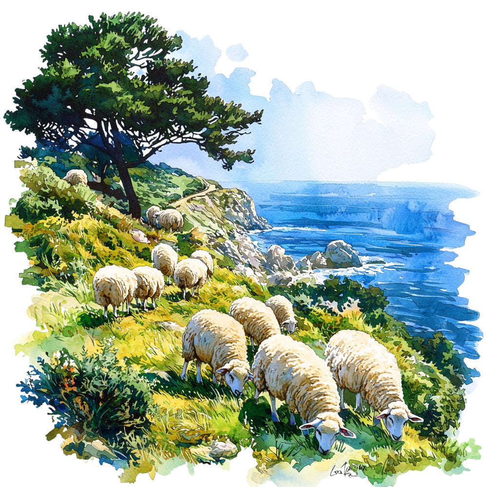 Landscapes of Scotland Fabric Panel 3