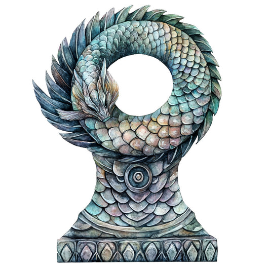 Nordic Totems Fabric Panel 1