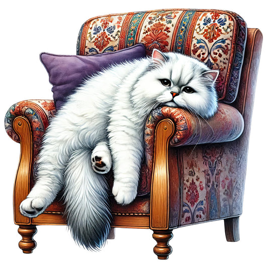 Lazy Cats Fabric Panel 5