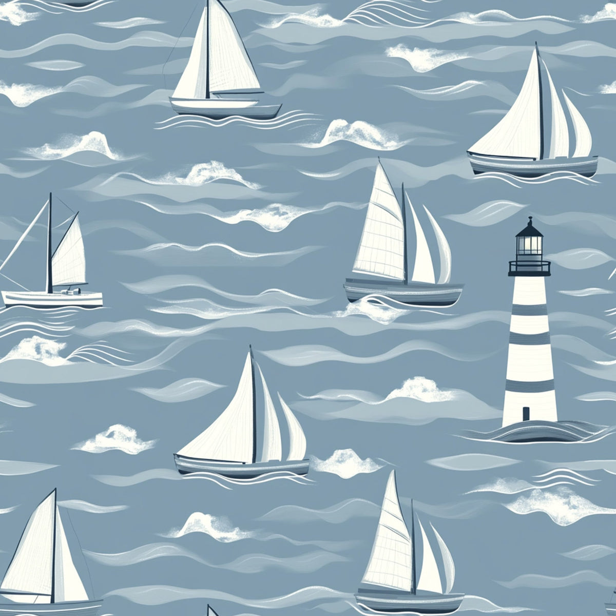 Beacon Bay Pattern 6 Minky Fabric