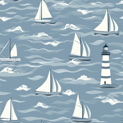 Beacon Bay Pattern 6 Minky Fabric