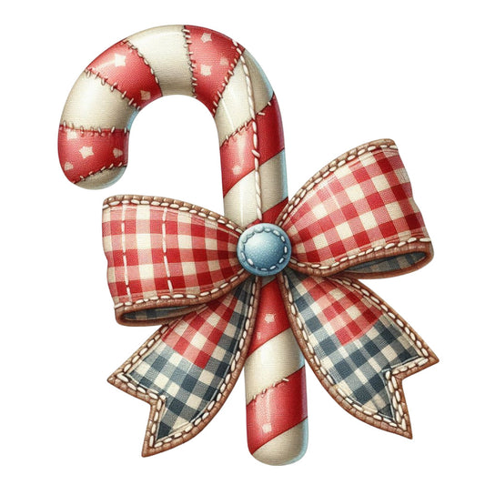 Christmas Patchwork Fabric Panel 23