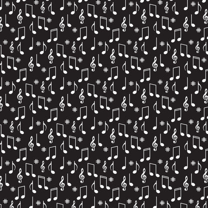 Jukebox Jive Pattern 5 Minky Fabric