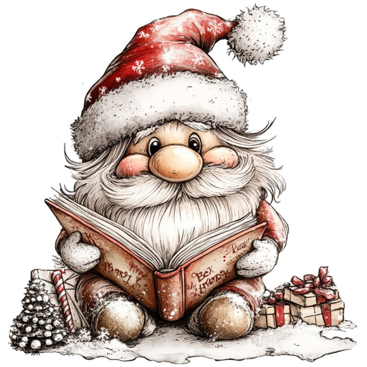 1st Whimsical Christmas Fabric Panel 126