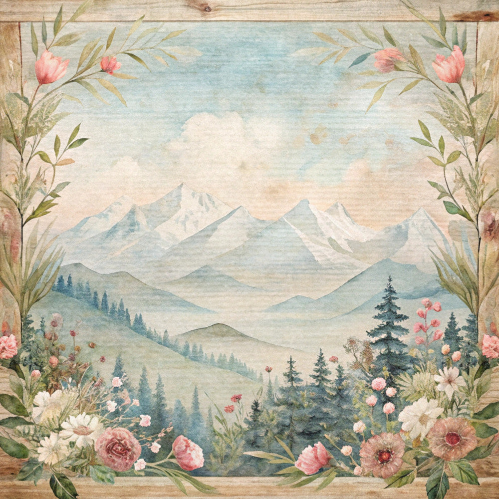 Yellowstone Landscape Fabric Panel 3