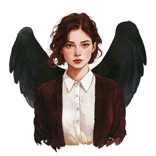 Dark Romance Fabric Panel 24