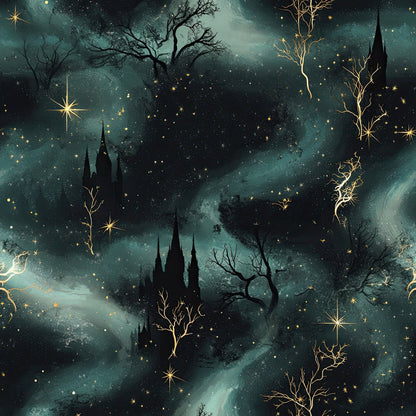 Gothic Fairytale Pattern 54 Minky Fabric