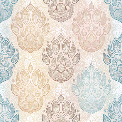 Dog Paws Pattern 20 Quilting Cotton Fabric