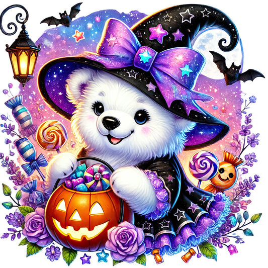 Halloween Wonder Animals Fabric Panel 135