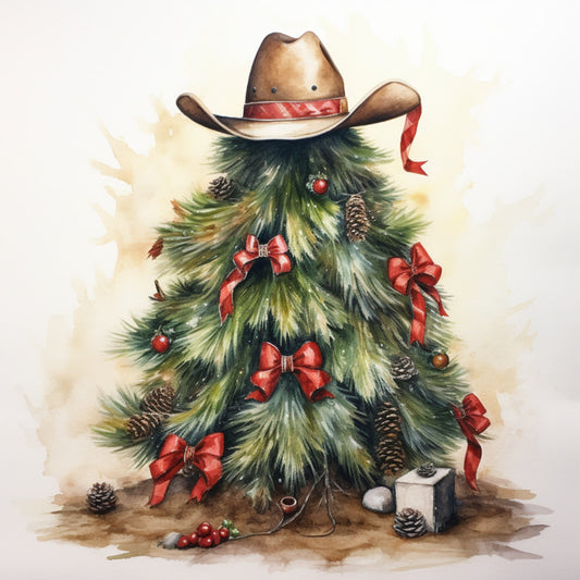 A Country Christmas Fabric Panel 29