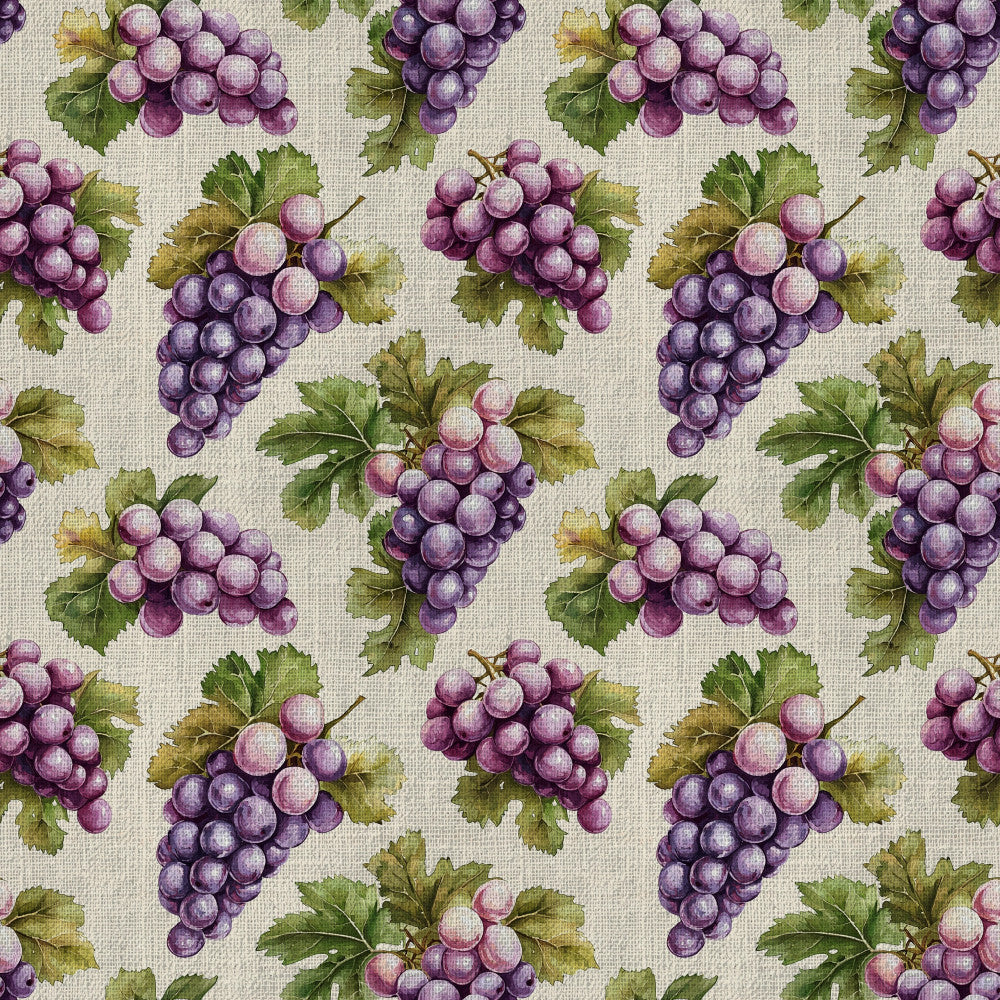 Twilight Grape Grove Pattern 2 Minky Fabric