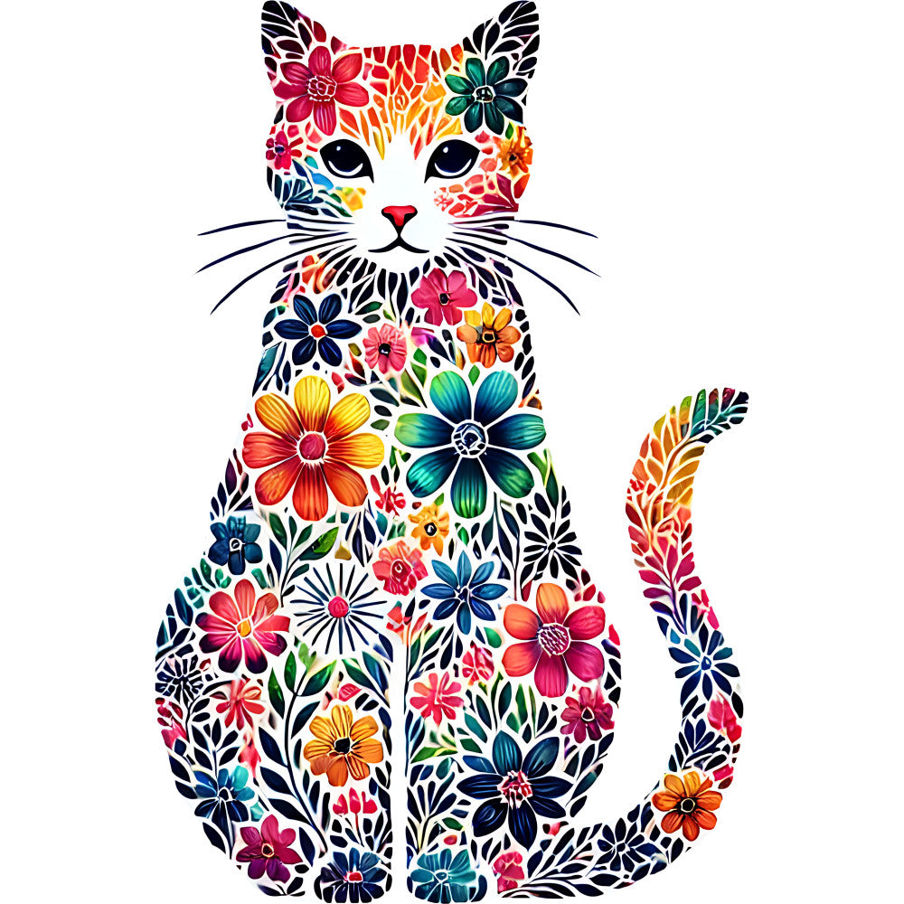 Funny Cat Lover Fabric Panel 11