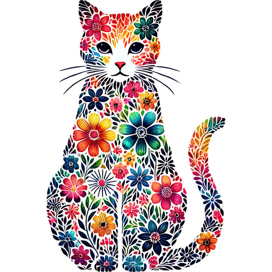 Funny Cat Lover Fabric Panel 11