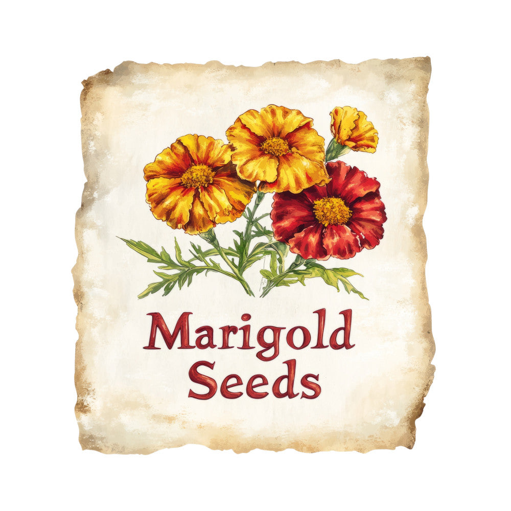 Vintage Seed Packet Fabric Panel 4