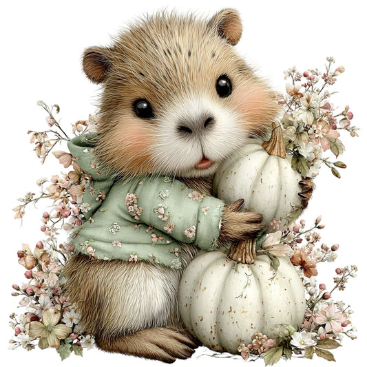 adorable animal, autumn, baby, beige, bohemian, botanical, brown, cream, cute, dried flowers, dusty rose, elegant, floral, forest green, guinea pig, hamster, natural tones, nature, neutral, pale pink, peaceful, rodent, romantic, rustic, sage green, soft, spring, sweet, tan, vintage