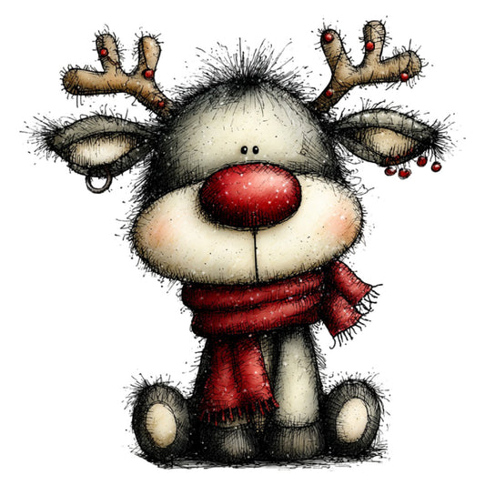 1st Whimsical Christmas Fabric Panel 80