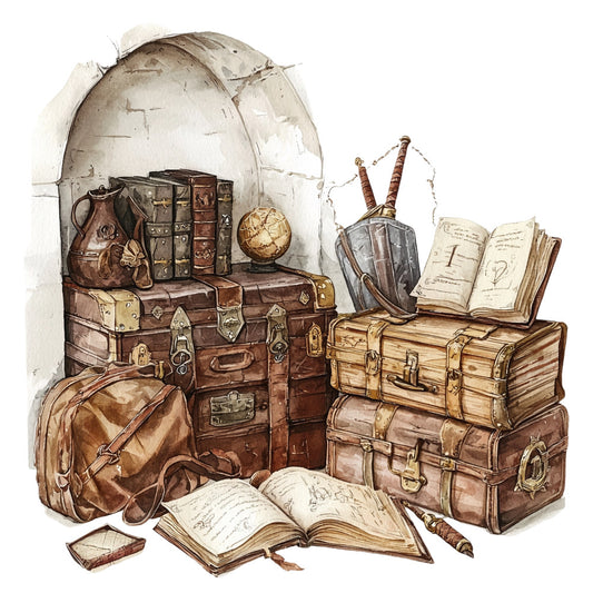 Wizard School Fabric Panel 18