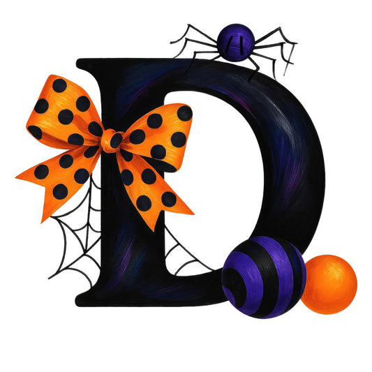 Halloween Alphabet Fabric Panel 27