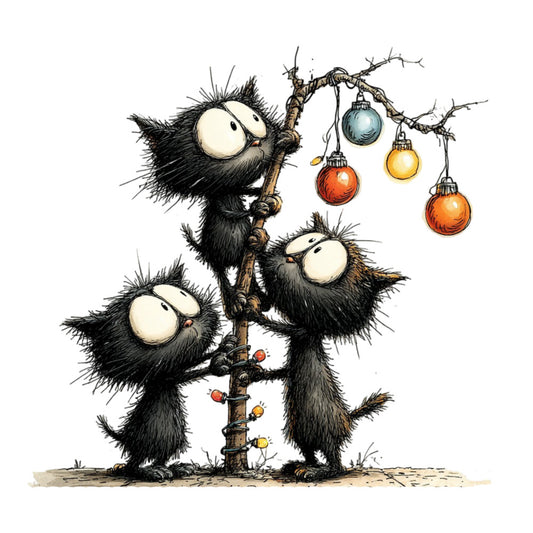 1st Whimsical Christmas Fabric Panel 26