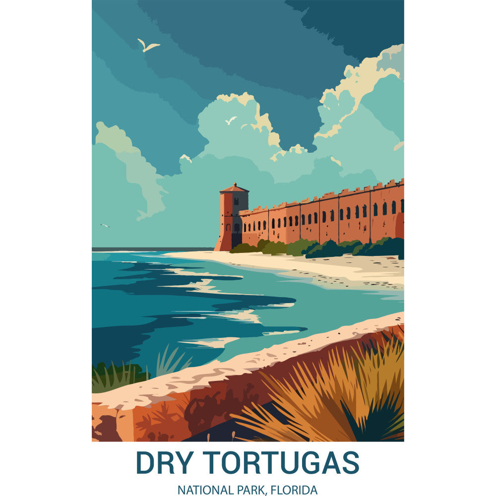 National Parks Posters Fabric Panel 11