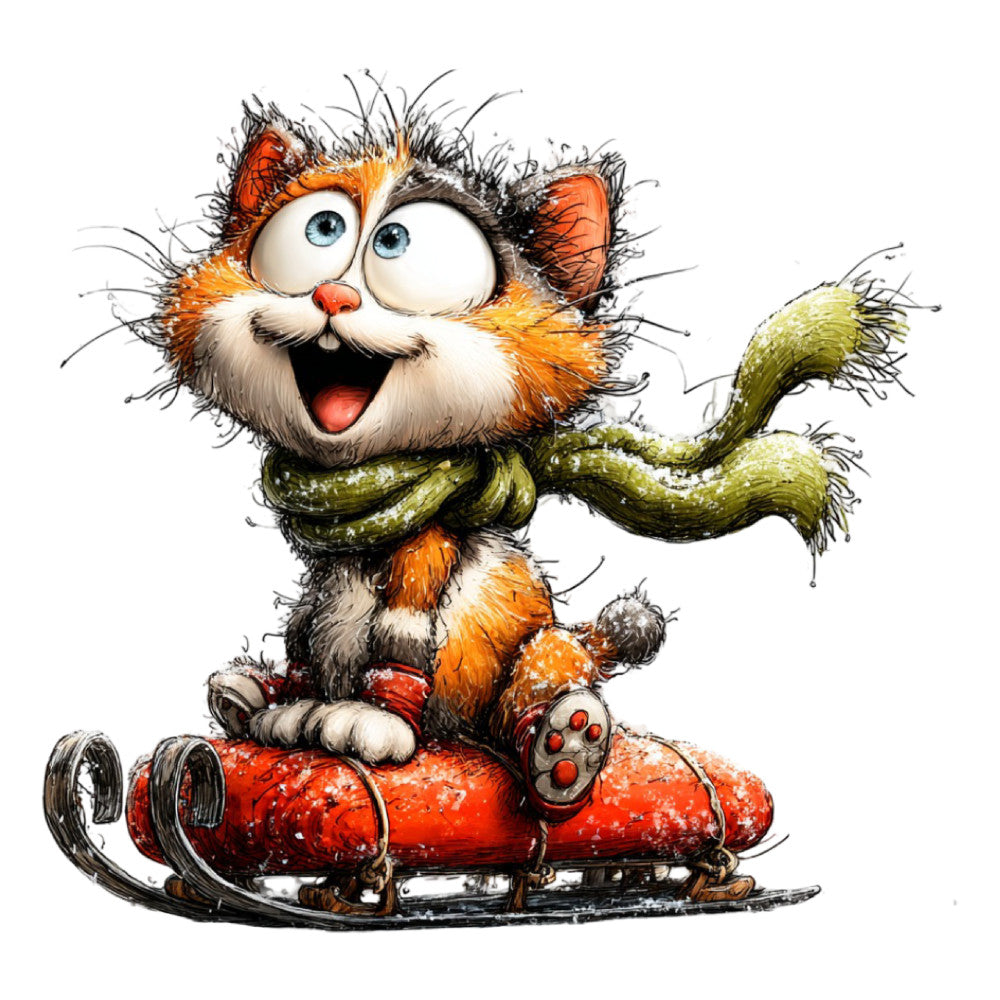 1st Whimsical Christmas Fabric Panel 49