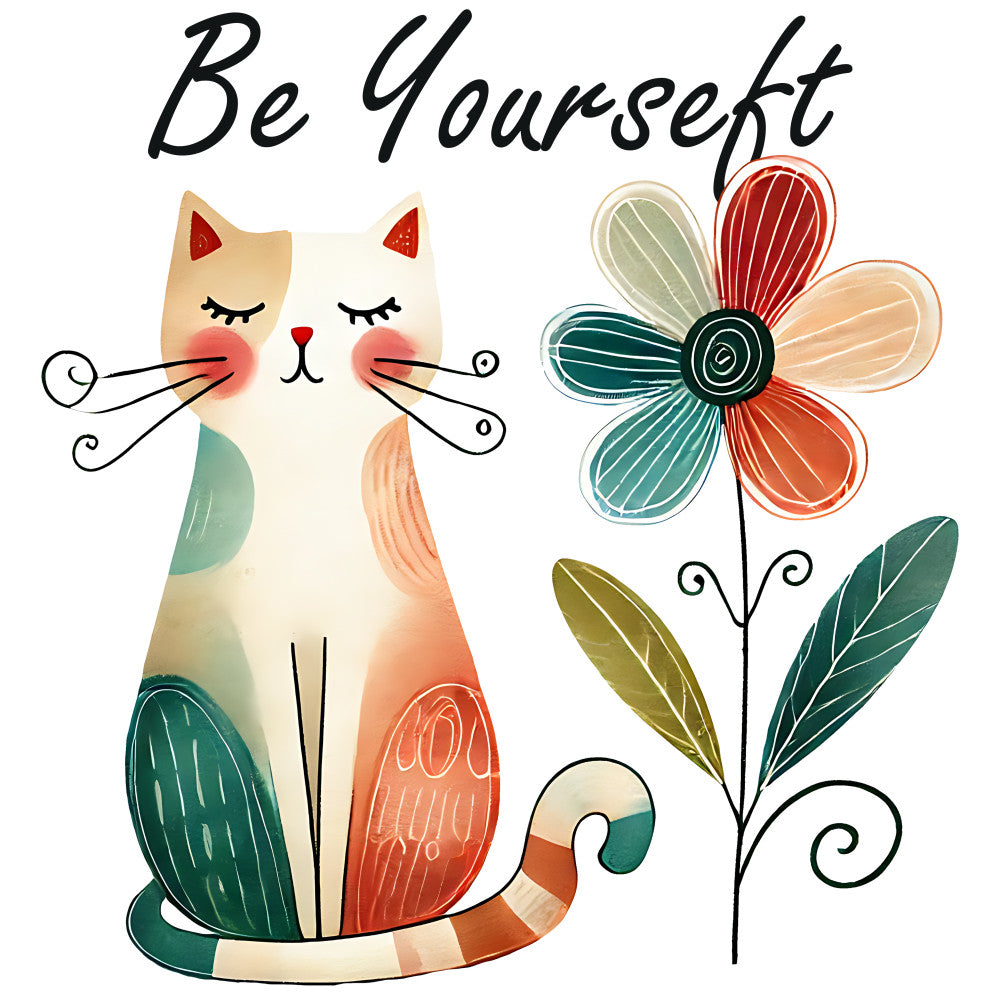 Funny Cat Lover Fabric Panel 10