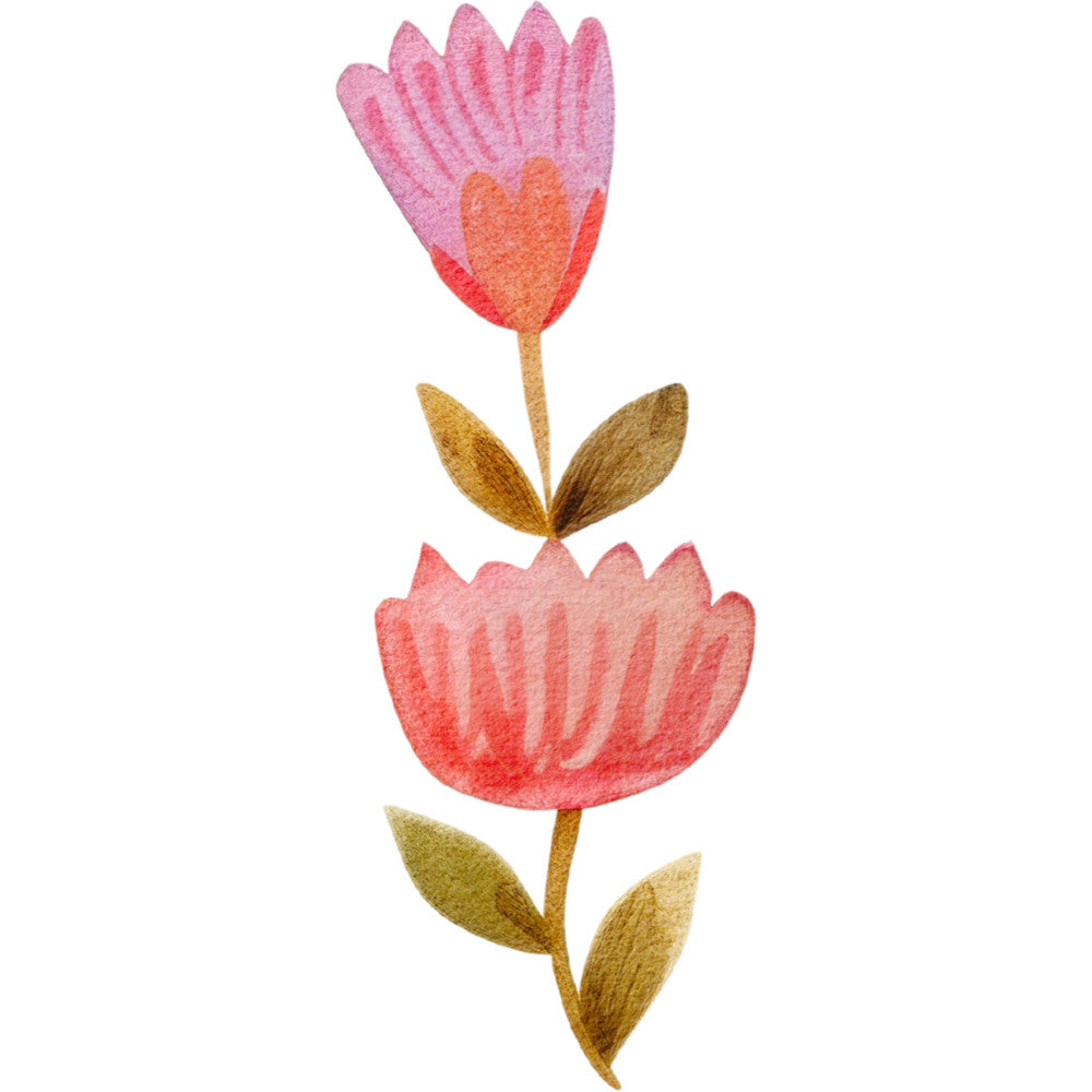 Folk Chicken Fabric Panel 12