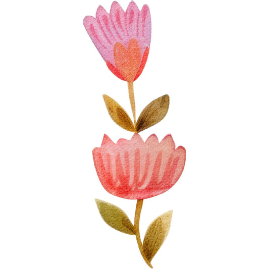 Folk Chicken Fabric Panel 12