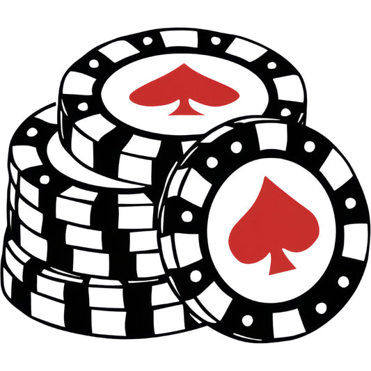 Watercolor Casino Fabric Panel 53