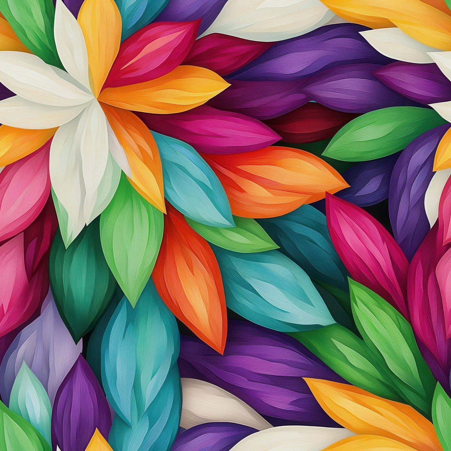 Petal Prism Pattern 1 Quilting Cotton Fabric