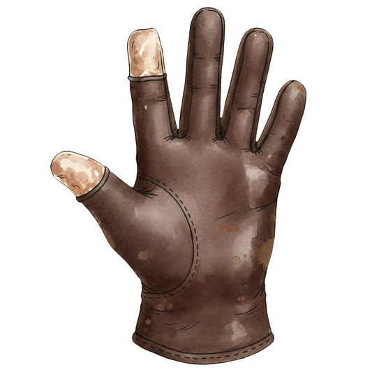 brown, tan, beige, bronze, copper, hand, glove, industrial, steampunk, vintage, mechanical, anthropomorphic, whimsical, quirky, novelty, unique, statement print, conversation starter, mixed media, textured, worn, distressed, retro, folk art, craft, creative, artistic, humor, decorative, accent fabric