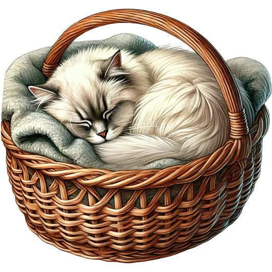 Lazy Cats Fabric Panel 17