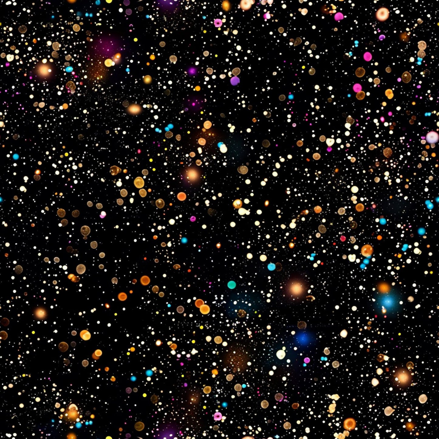 Glitter Paint Splatter Pattern 12 Quilting Cotton Fabric