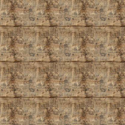 Sepia Press Pattern 5 Minky Fabric