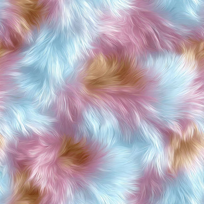 Fluffy Fur Pattern 3 Quilting Cotton Fabric