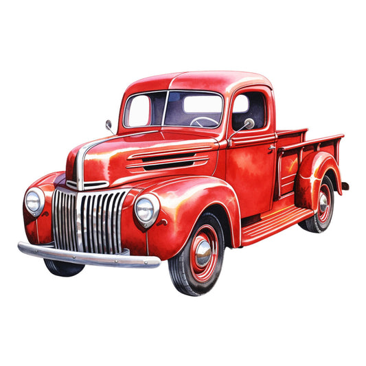 Vintage Cars Fabric Panel 14