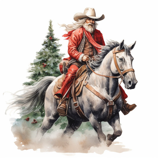 A Country Christmas Fabric Panel 55