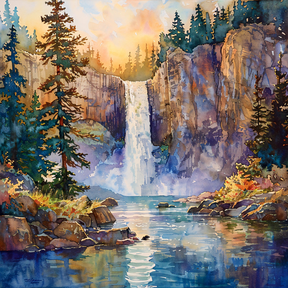 Washington Travel Art Fabric Panel 20
